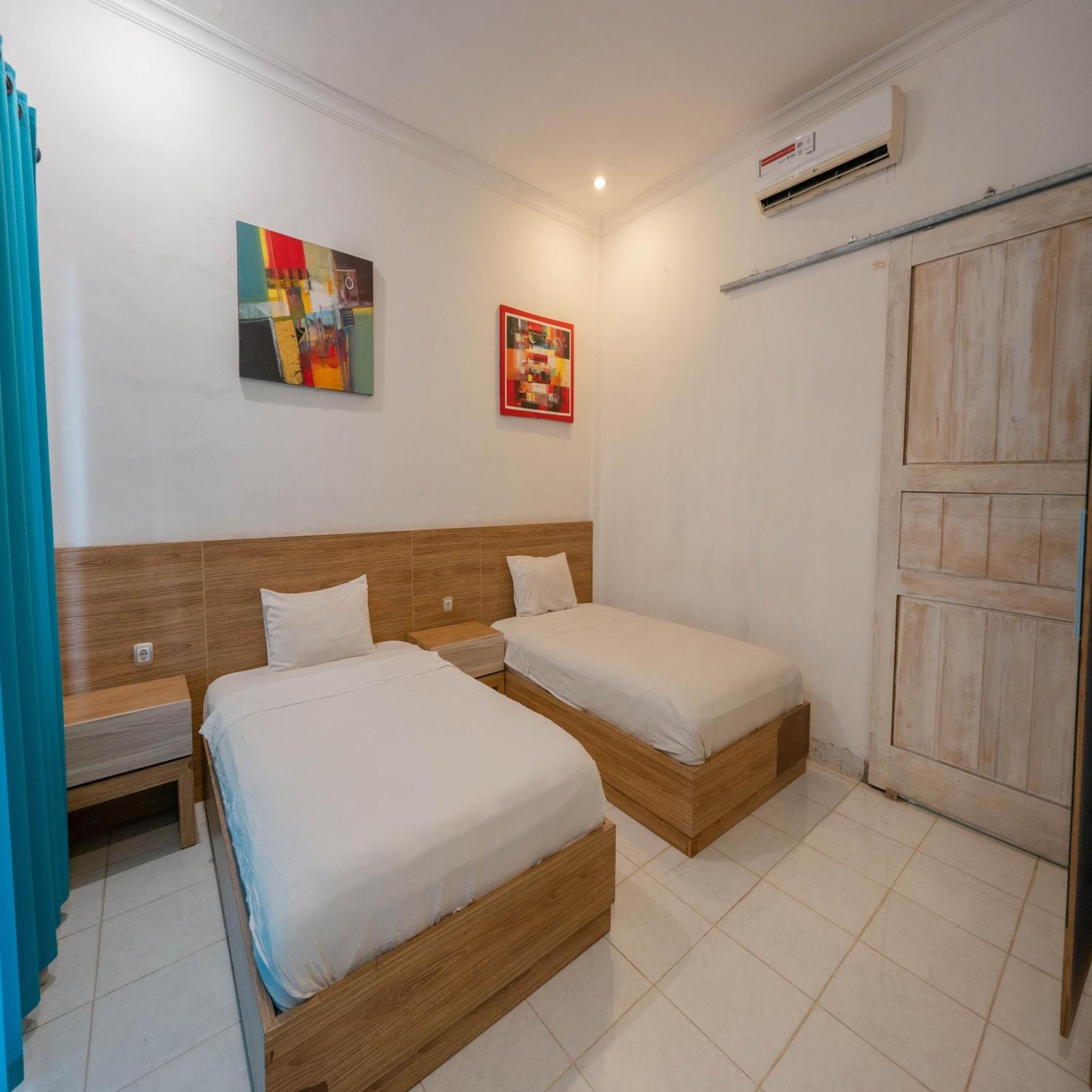 Gili White Bamboo Resort Гили Траванган Экстерьер фото